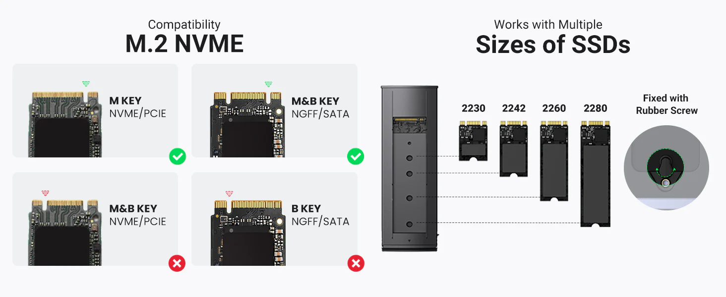 Ugreen USB-C 10Gbps to M.2 NVMe SSD Enclosure 14